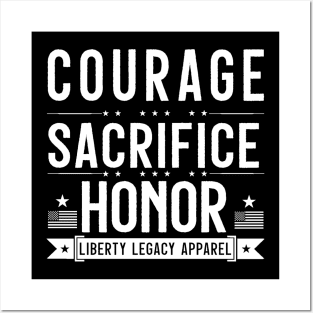 Courage Sacrifice & Honor Posters and Art